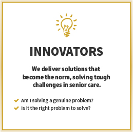 Company Value: Innovators